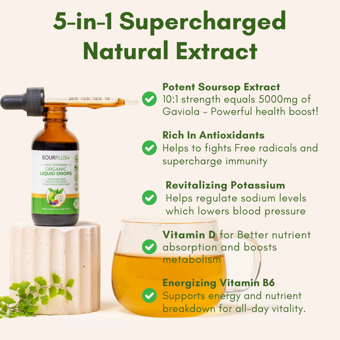 Organic Soursop Extract Drops