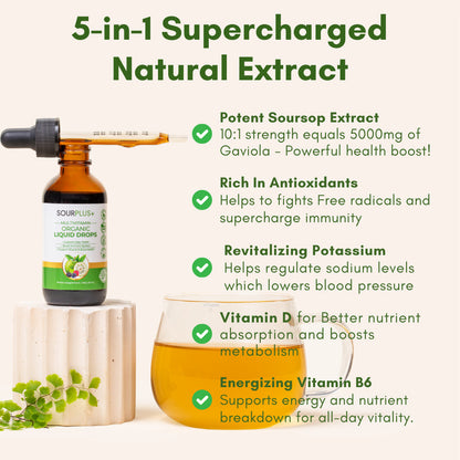 Organic Soursop Extract Drops